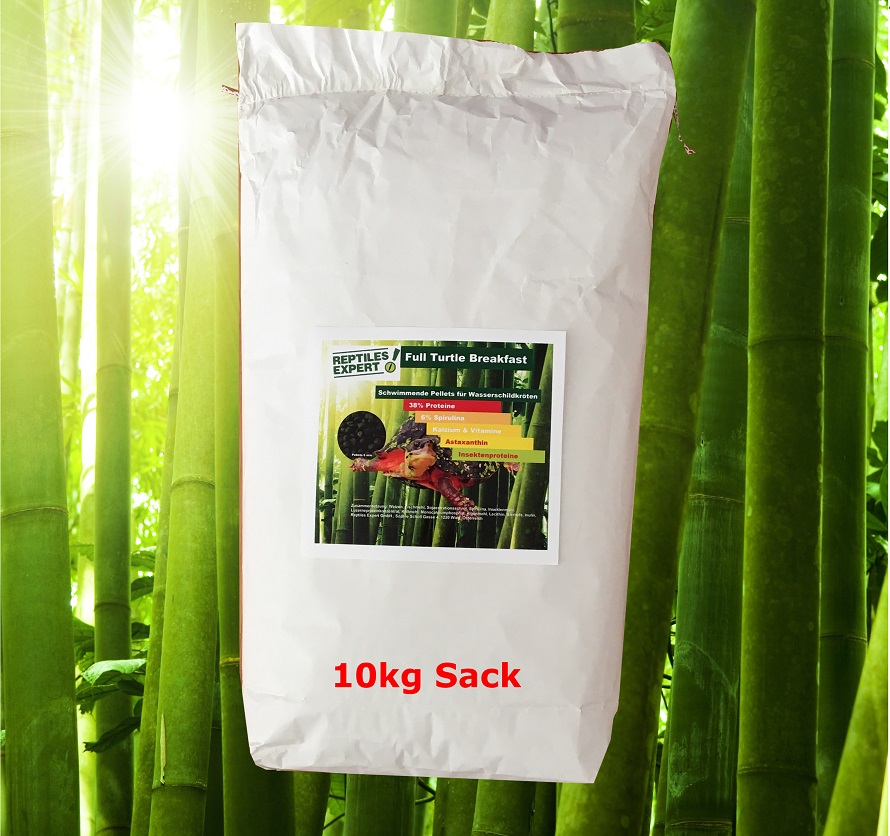 10kg Sack Schwimmende Pellets für Wasserschildkröten