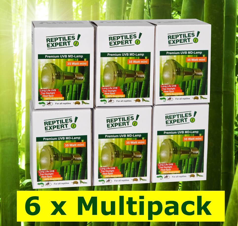35 Watt Mini UV Lampe f&uuml;r Terrarium. Reptilien UVB Strahler. UV Beleuchtung g&uuml;nstig