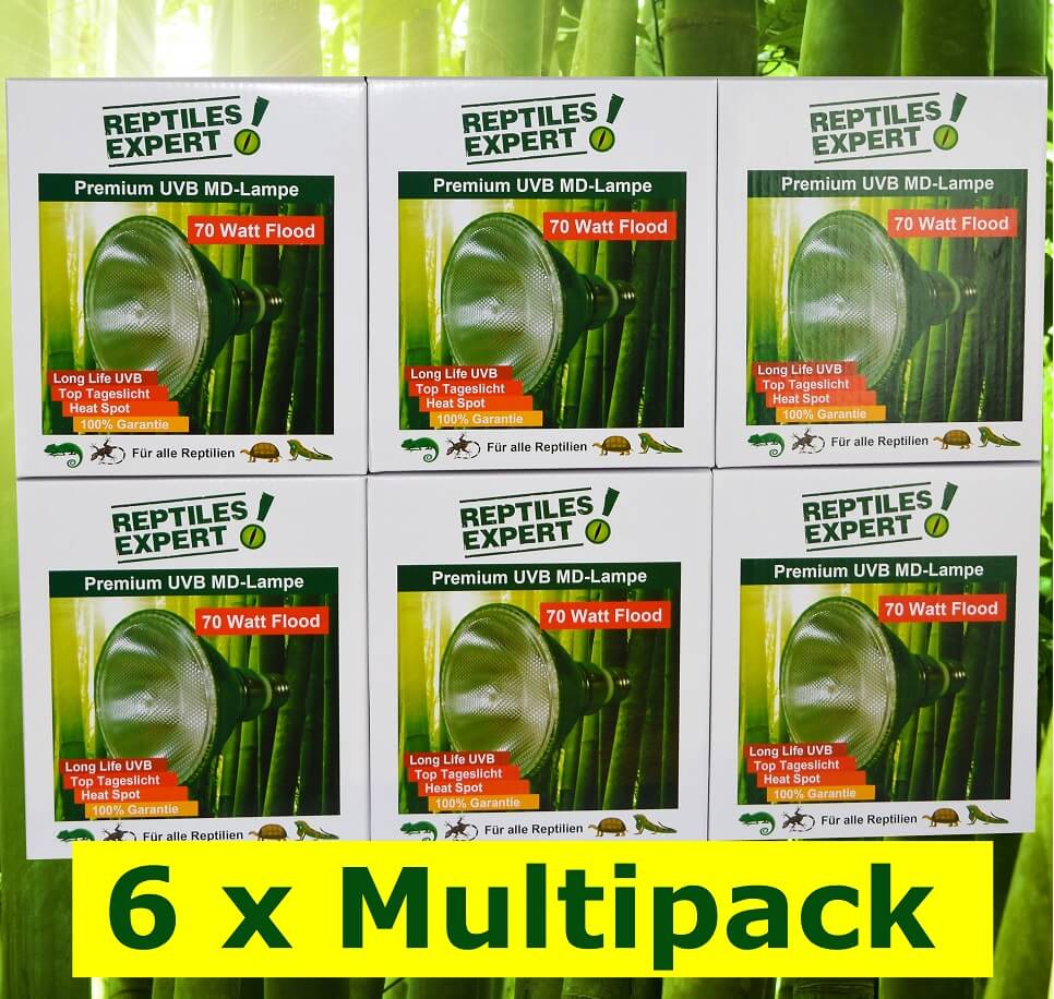 Lampe UV de 70 watts Flood terrarium. Spot UVB reptile. Eclairage UV à petit prix