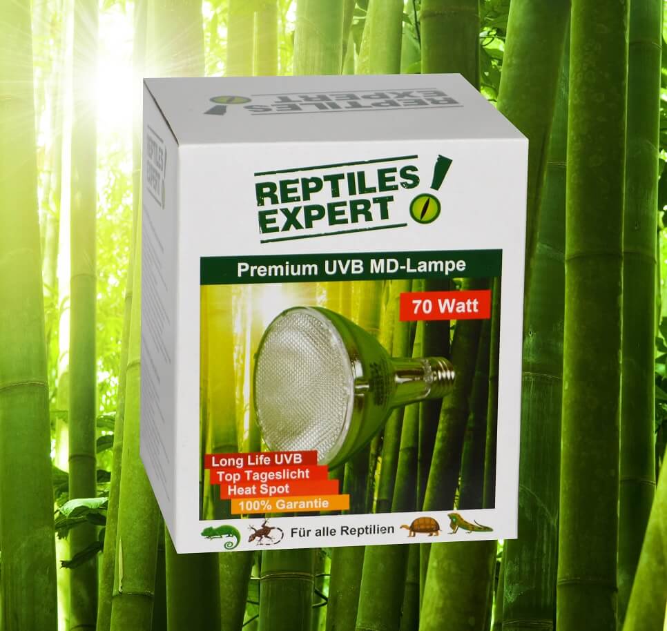Lampe UV de 70 watts terrarium. Spot UVB reptile. Eclairage UV à petit prix