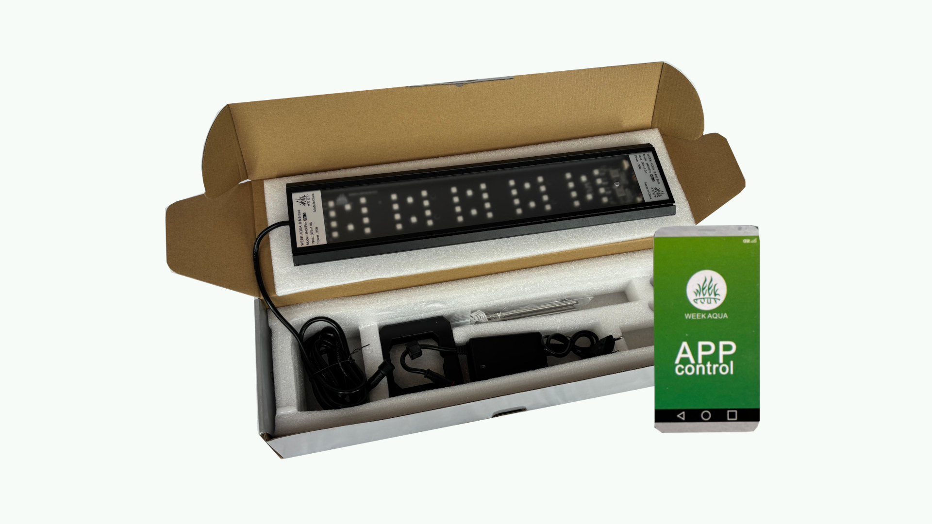 NEU! LED BAR Terrarium Aquarium Beleuchtung 450mm 35 Watt APP Control

LED-Leuchtbalken für Terrarien und Aquarien – Die perfekte LED Beleuchtung
450mm 36 Watt LED-Bar mit WEEK AQUA App (Apple & Android)