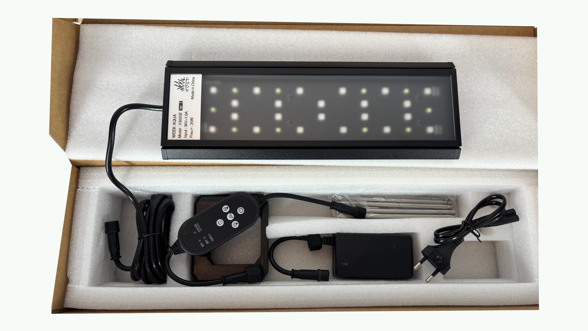 LED Leuchtbalken 300mm, ideal für Aquarien und Terrarien